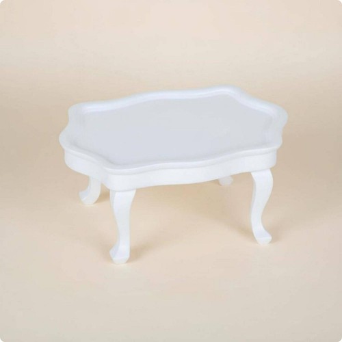 Mini round table lace - mini, border