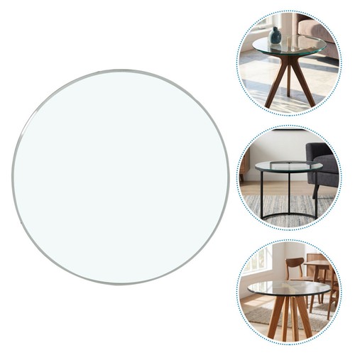 Round tempered glass - round, table