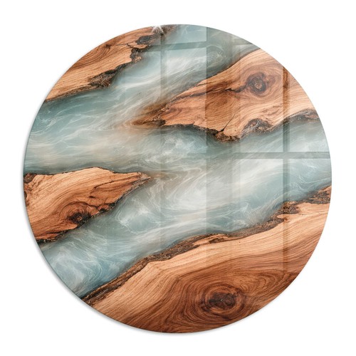 Toughened glass table - table, top