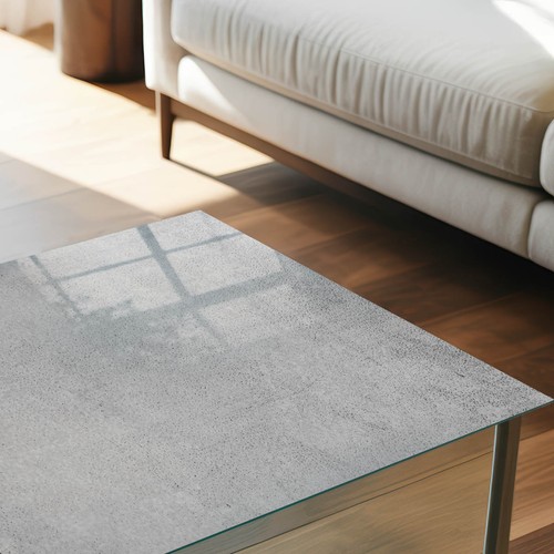 Toughened glass table top - toughened, and